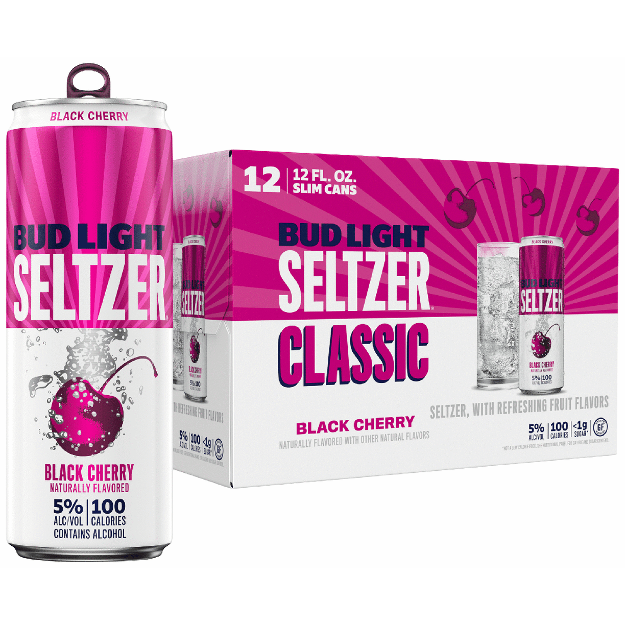 Bud Light Seltzer Flavor Burst Black Cherry