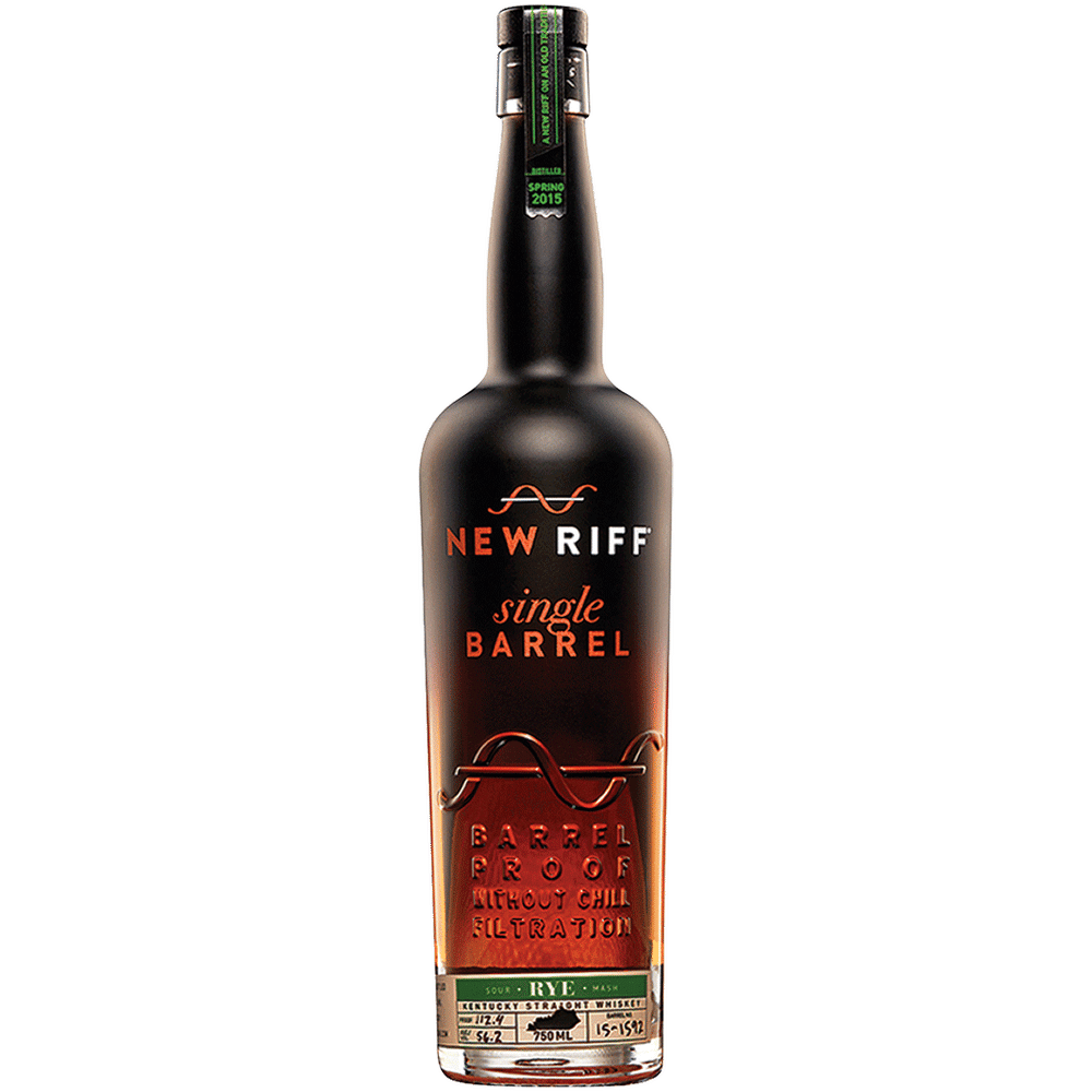 New Riff Single Barrel Straight Rye Whiskey