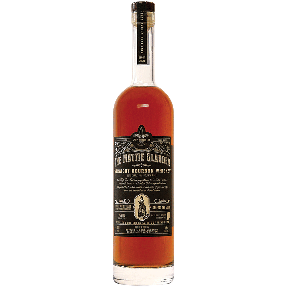 French Lick Mattie Gladden 4 Year Bottled in Bond High Rye
