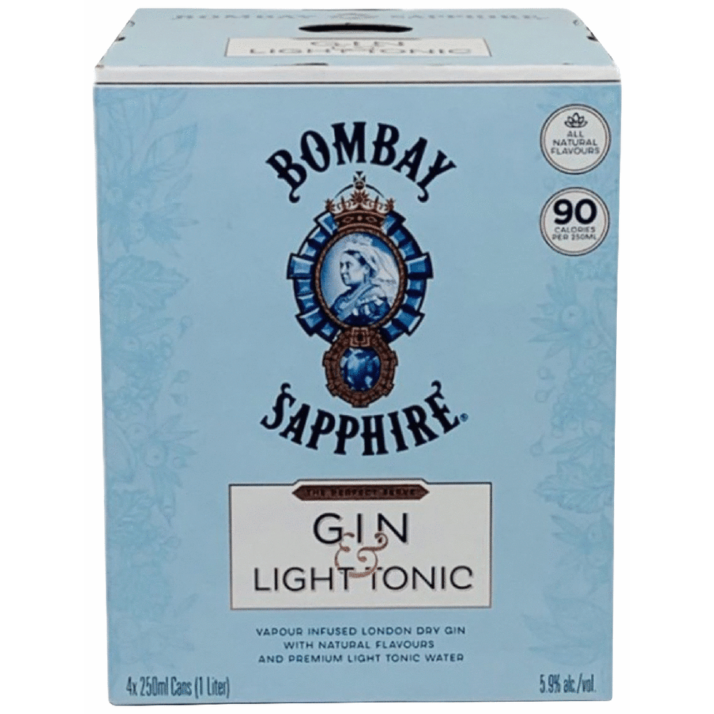 Bombay Sapphire Gin & Tonic Light