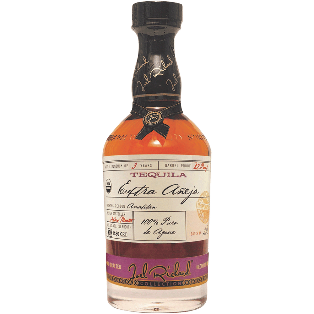 Joel Richard Ex Anejo Organic Tequila