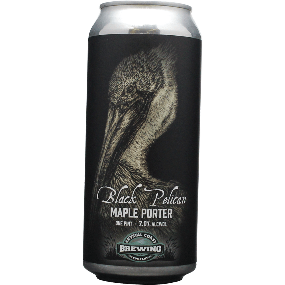 Crystal Coast Black Pelican Maple Porter