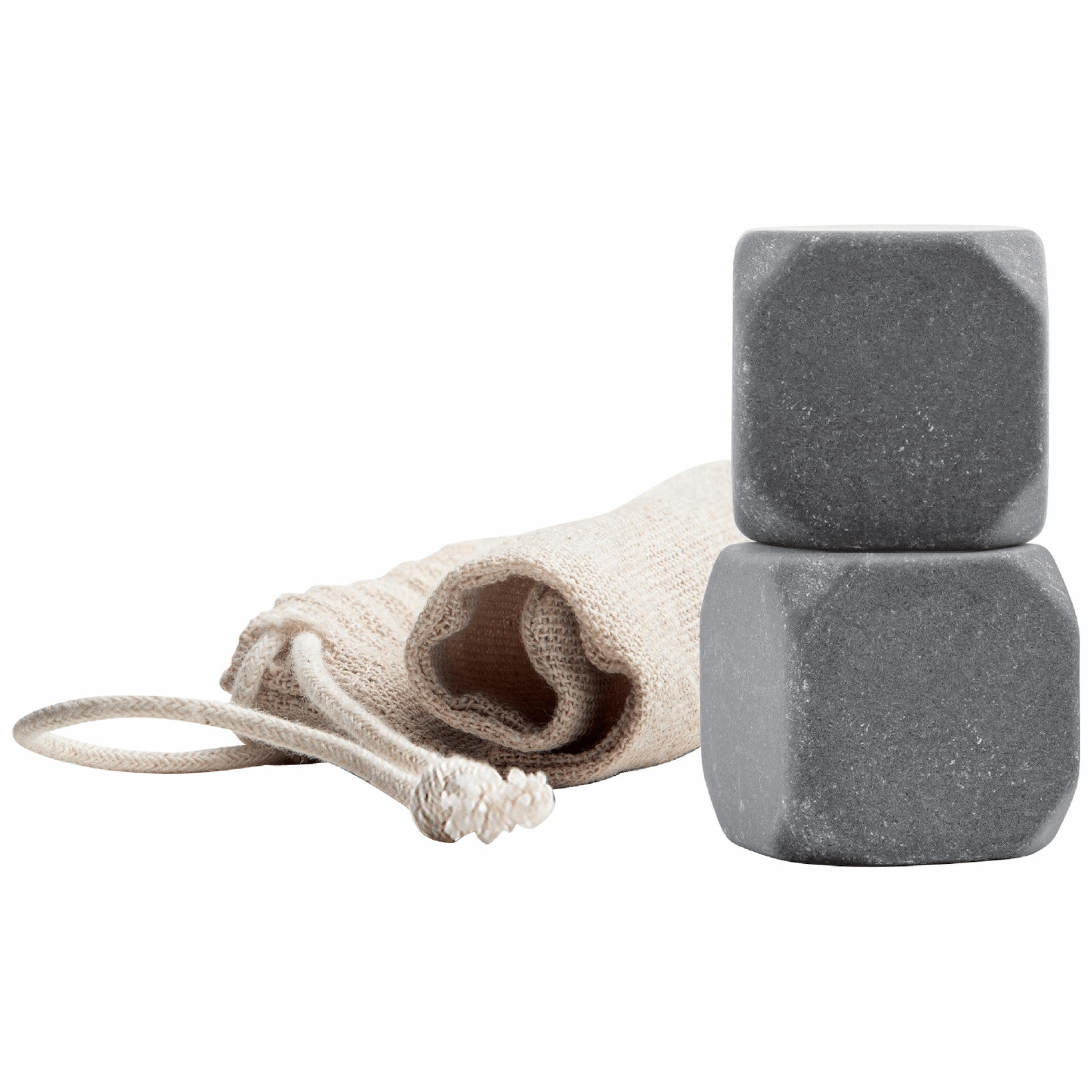 Final Touch Sculpted Chilling Stones - Set of 2