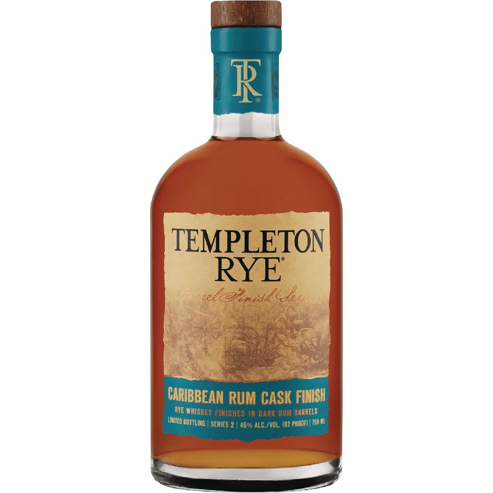 Templeton Rye Whiskey Caribbean Rum Cask Finish
