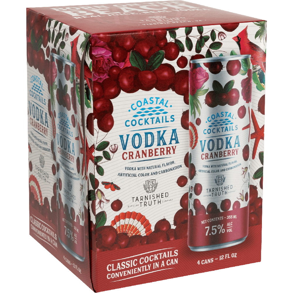 Coastal Cocktails Vodka Cranberry