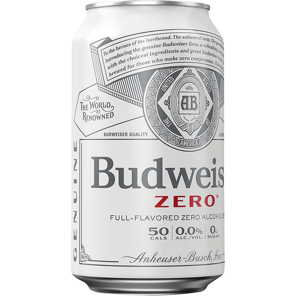Budweiser Zero Non-Alcoholic American Lager Beer