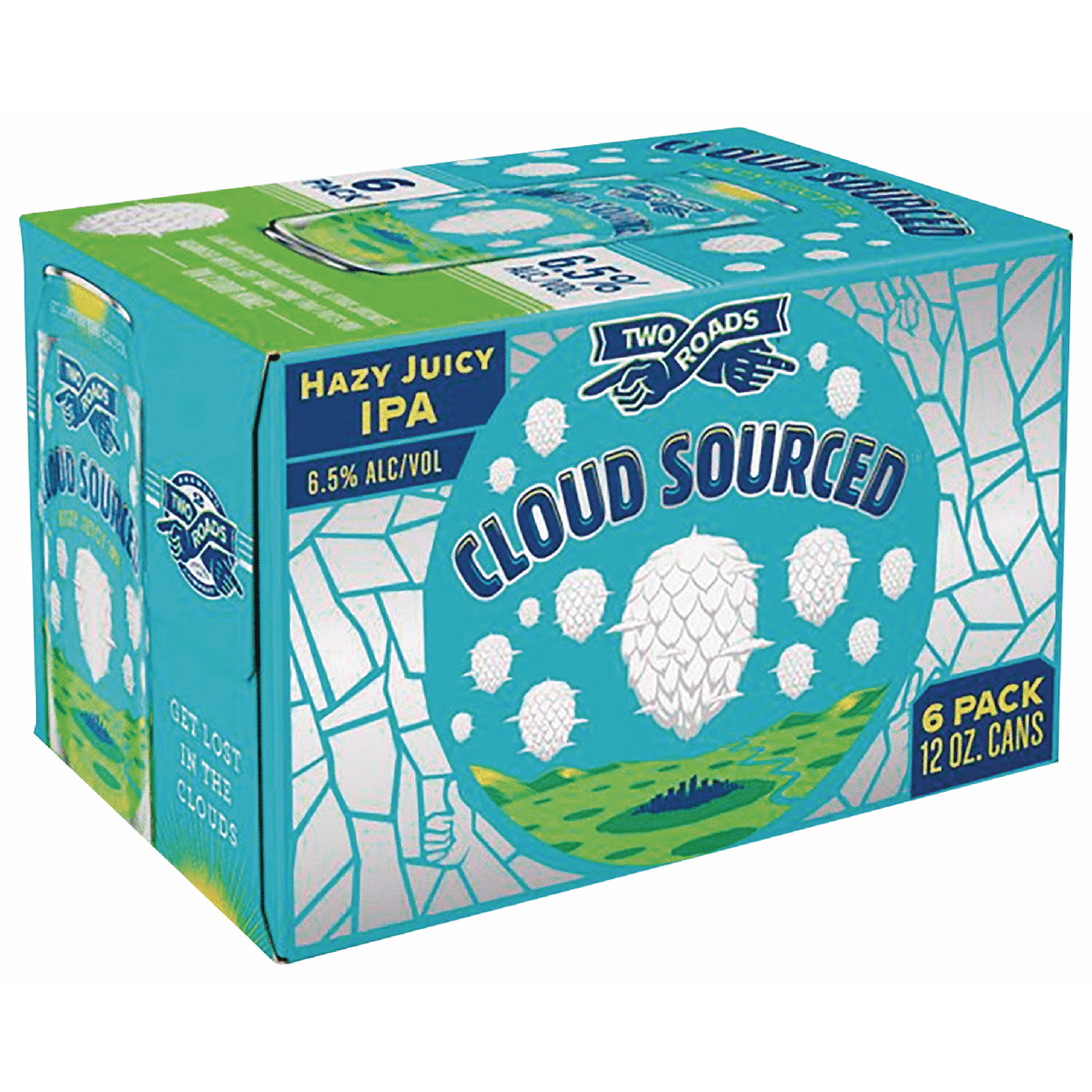 Two Roads Cloud Sourced Hazy Juicy IPA