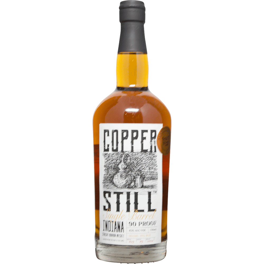 Copper Still Single Barrel Indiana Straight Bourbon Barrel Select