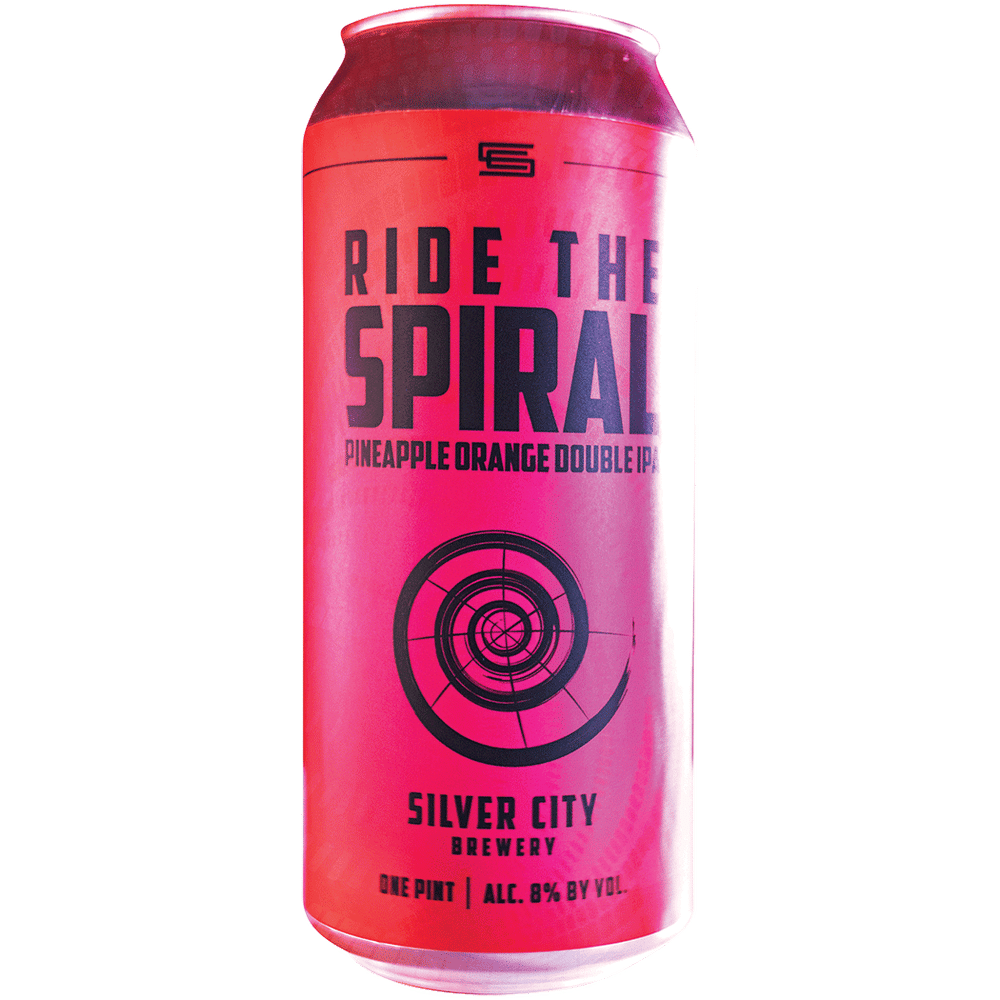 Silver City Ride The Spiral Pineapple Orange Double IPA