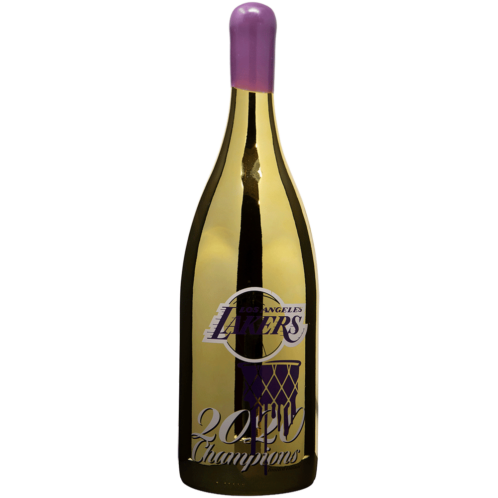 LA Lakers 2020 Champions Gold Bottle Red Blend