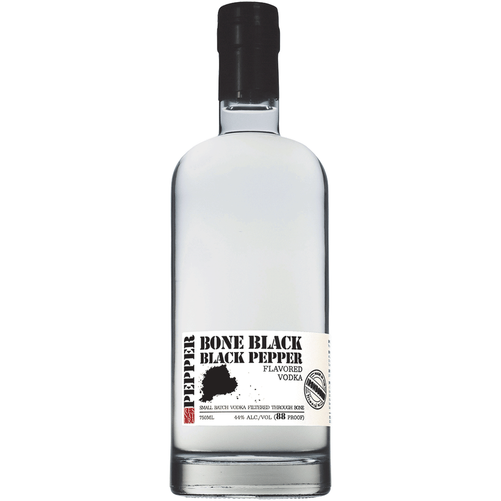 Bone Black Black Pepper Flavored Vodka