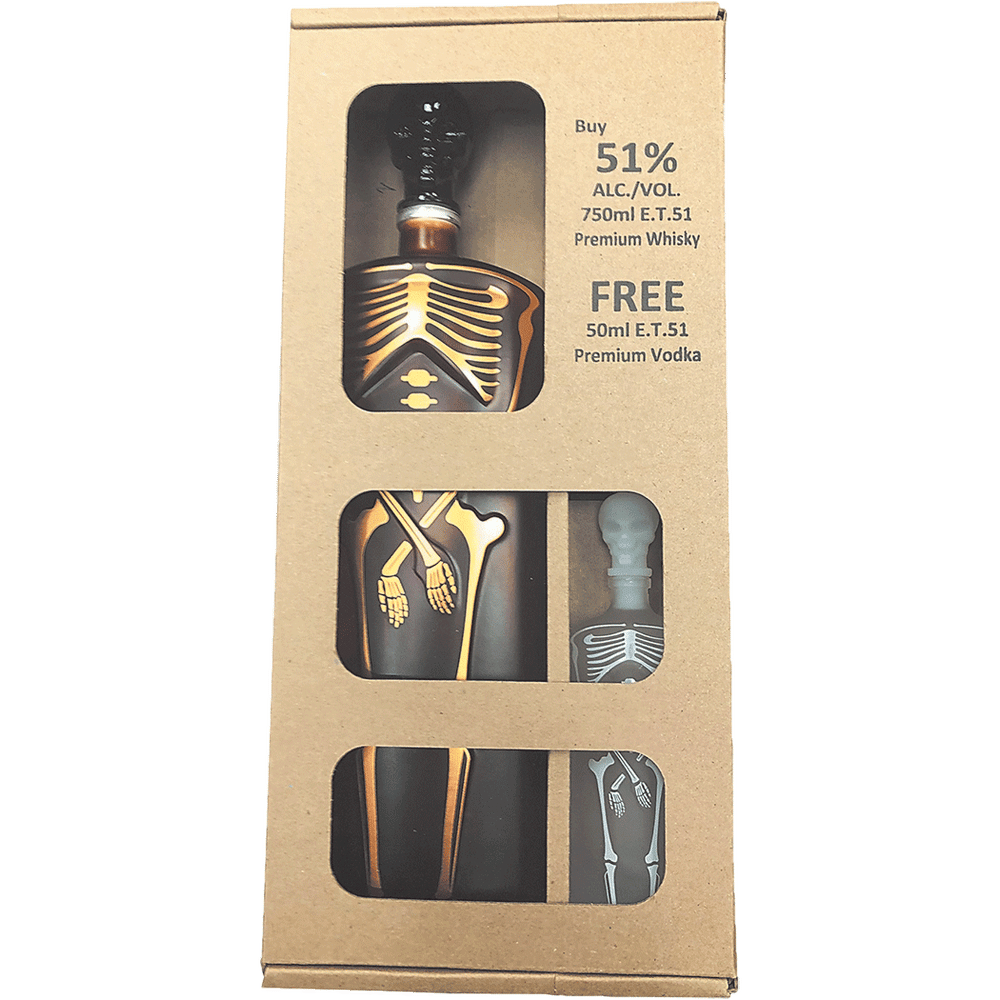 ET 51 Premium Whiskey w/ 50ml Gift