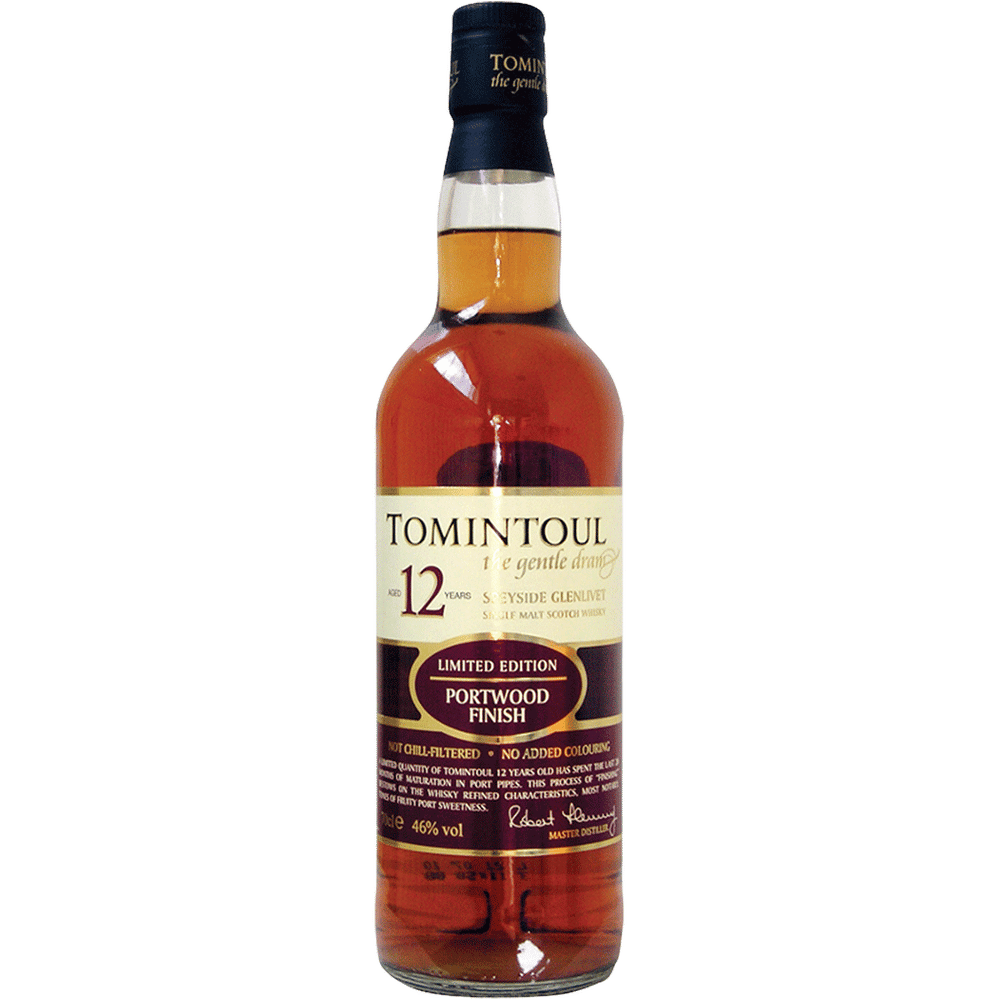 Tomintoul 12 Year Port Cask Limited Edition Single Malt Scotch