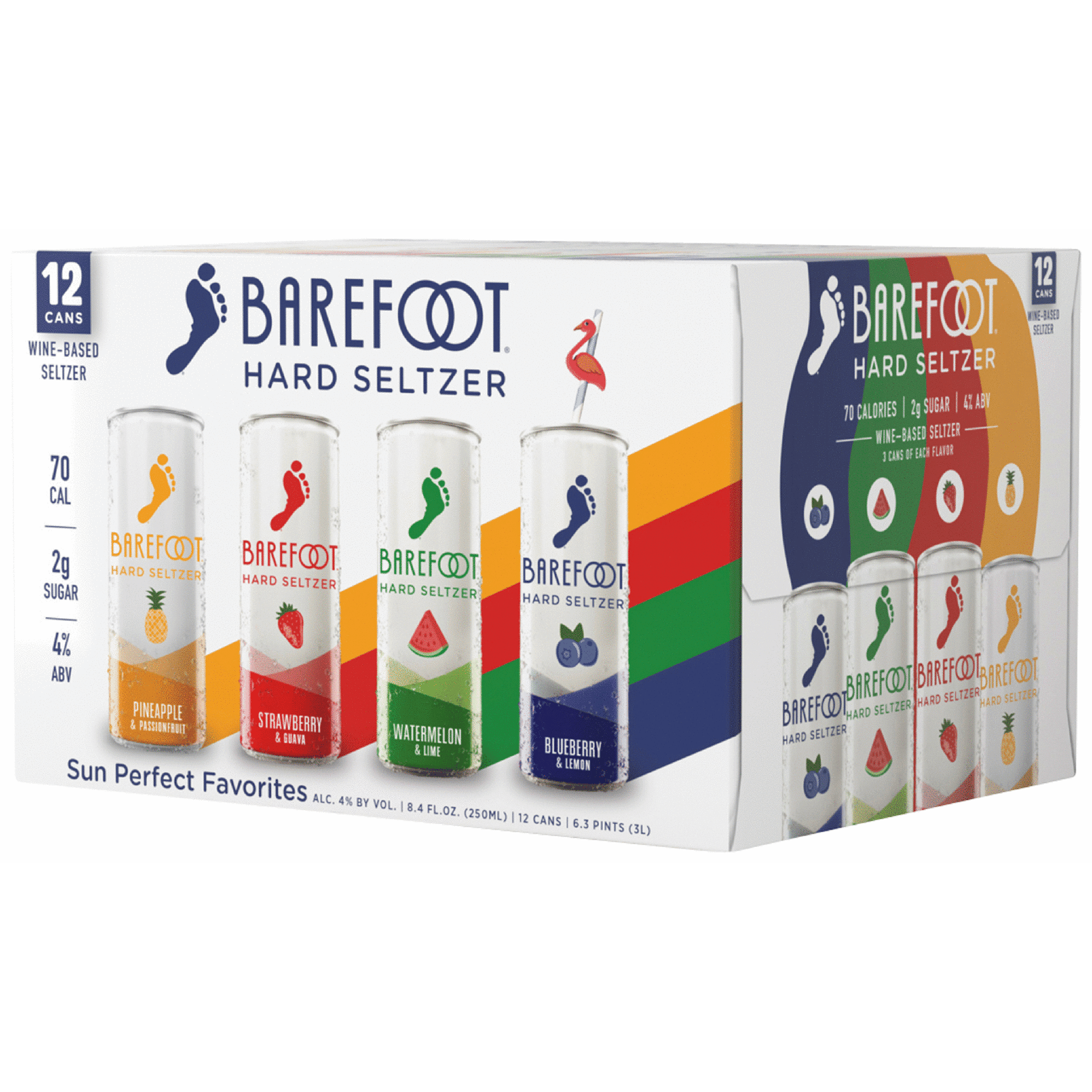 Barefoot Hard Seltzer Variety Pack