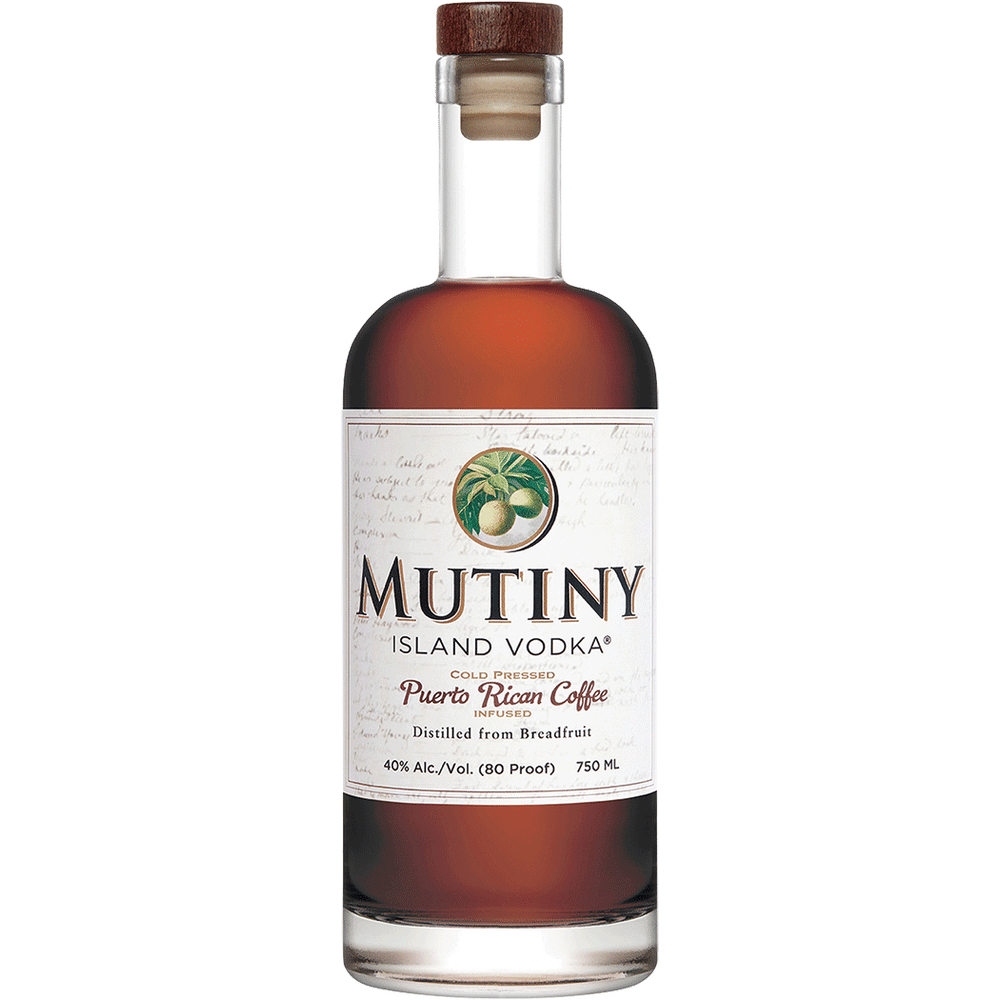 Mutiny Island Puerto Rican Coffee Infused Vodka | Total Wine & More