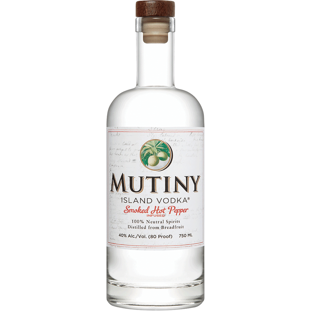 Mutiny Island Smoked Hot Pepper Infused Vodka