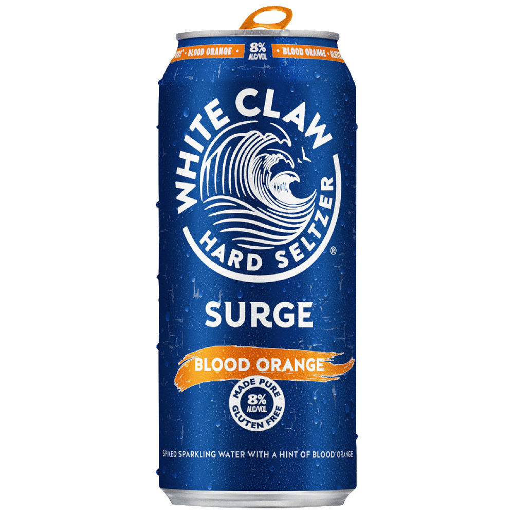 White Claw Hard Seltzer Surge Blood Orange