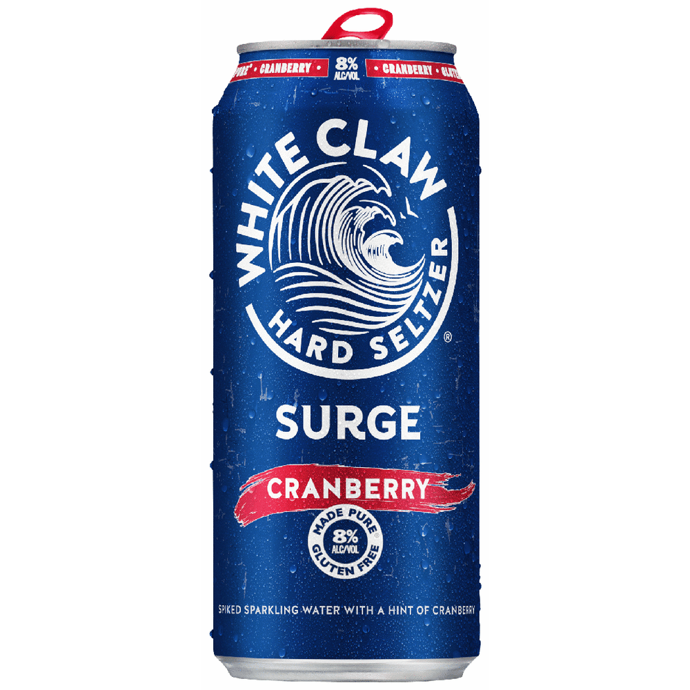 White Claw Hard Seltzer Surge Cranberry