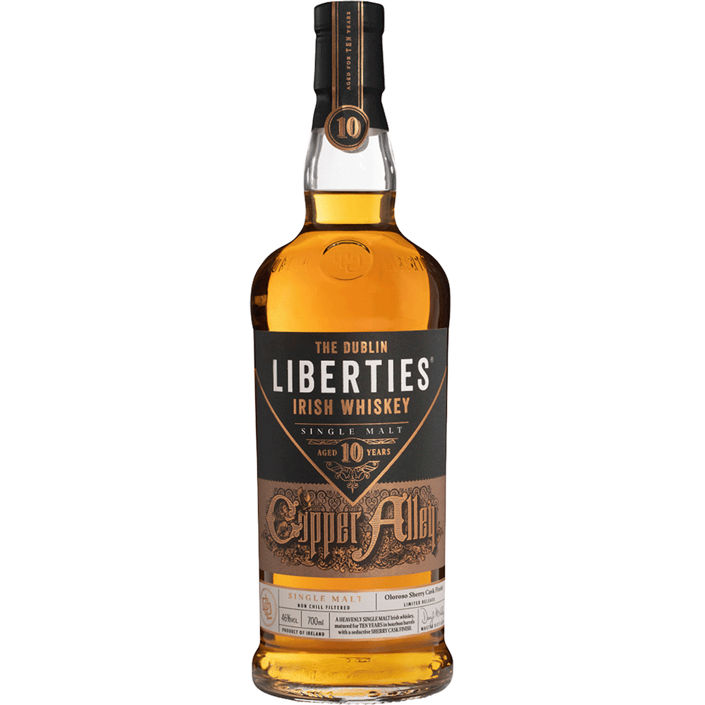 The Dublin Liberties Copper Alley Irish Whiskey