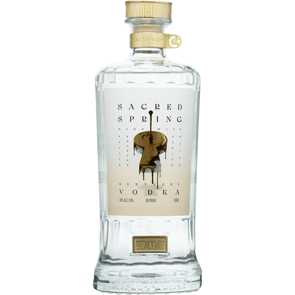 Castle & Key Sacred Springs Vodka