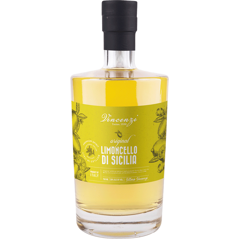 Vincenzi Original Limoncello di Sicilia Liqueur