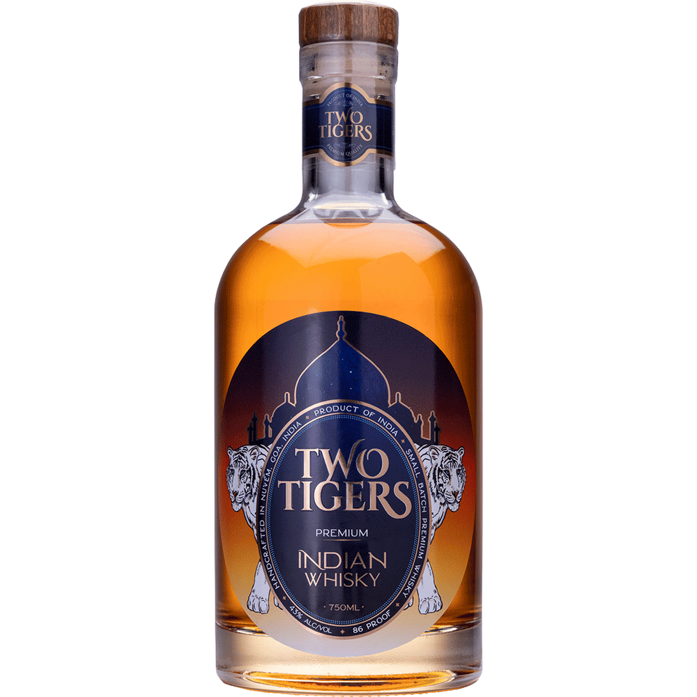 Two Tigers Blended Indian Whisky