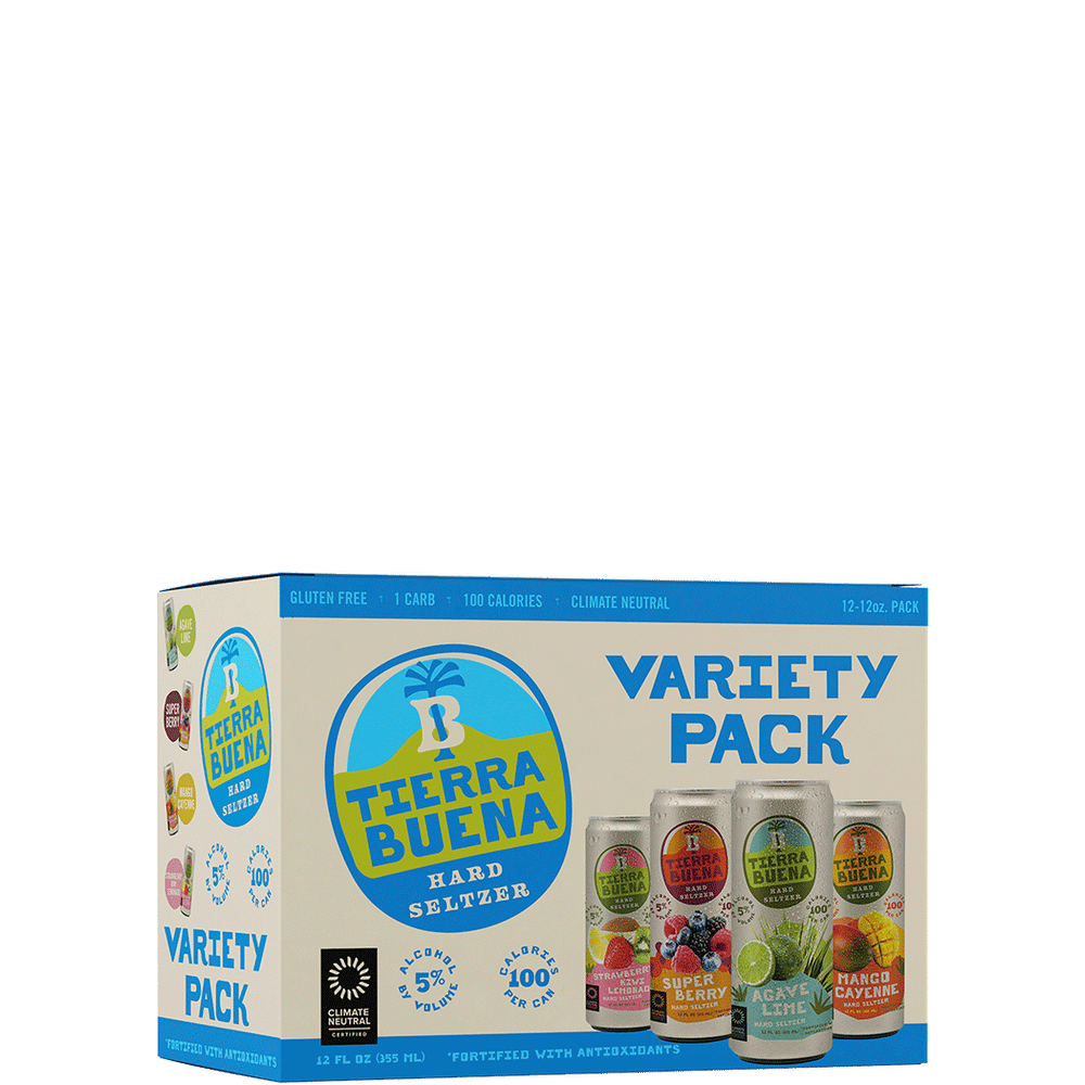 Tierra Buena Hard Seltzer Variety Pack