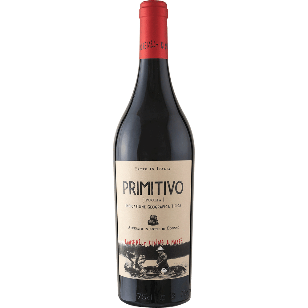 Roosevelt Riding a Moose Primitivo