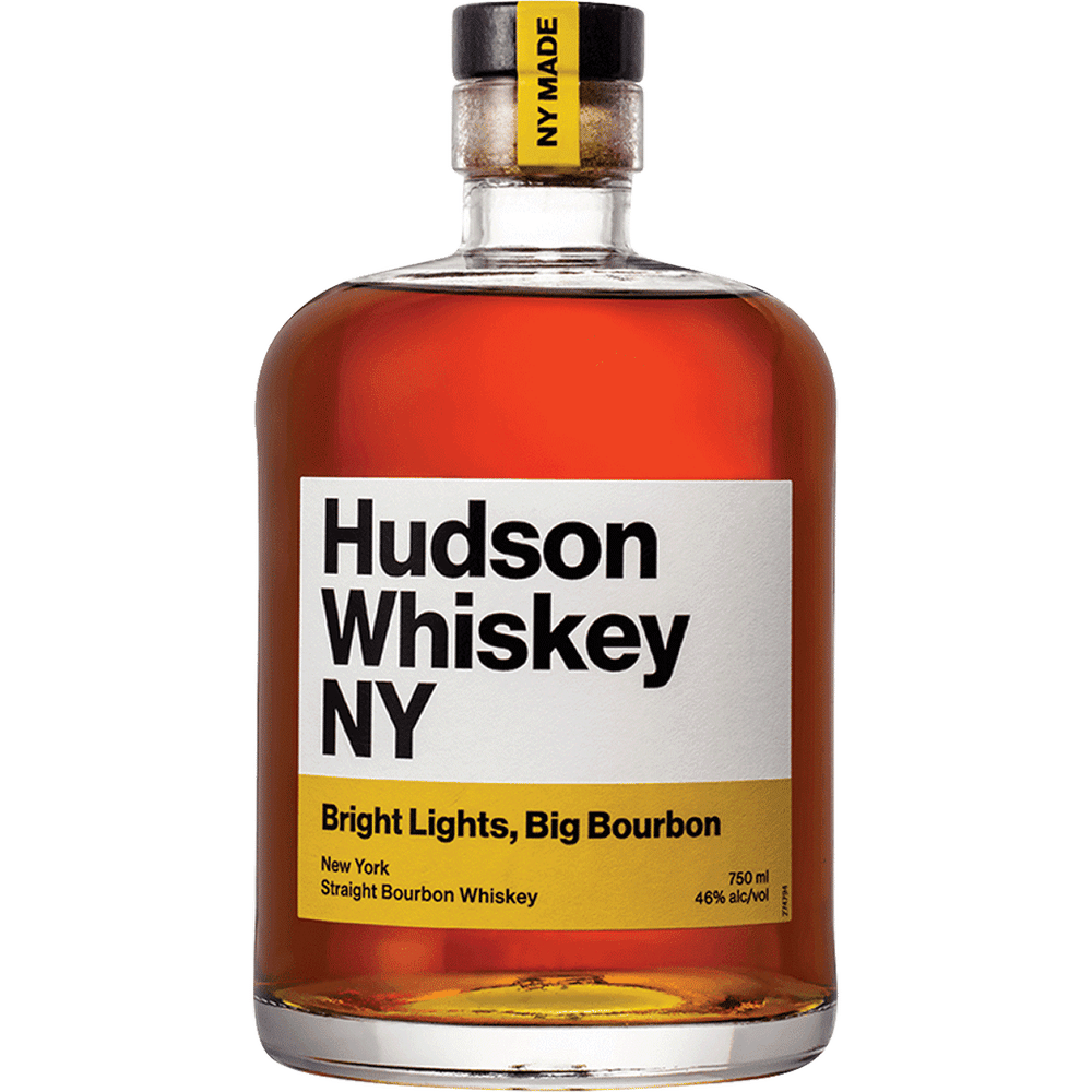 Hudson Whiskey Bright Lights Big Bourbon