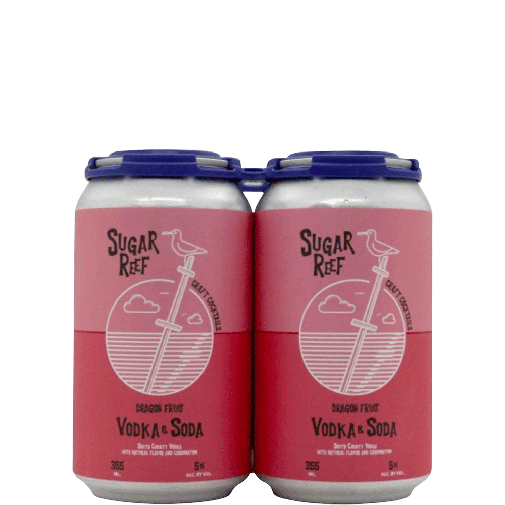 Sugar Reef Dragon Fruit Vodka Soda