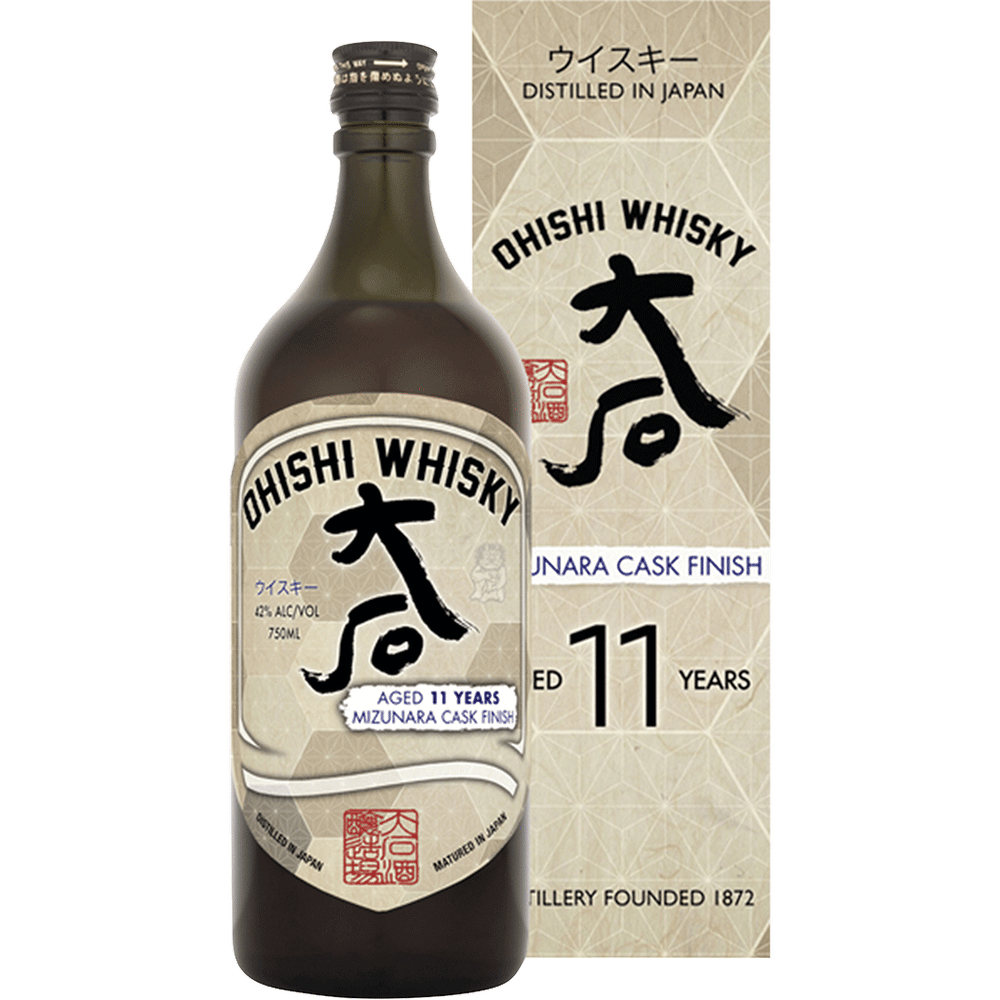 Ohishi Mizunara Cask 11Yr Whiskey