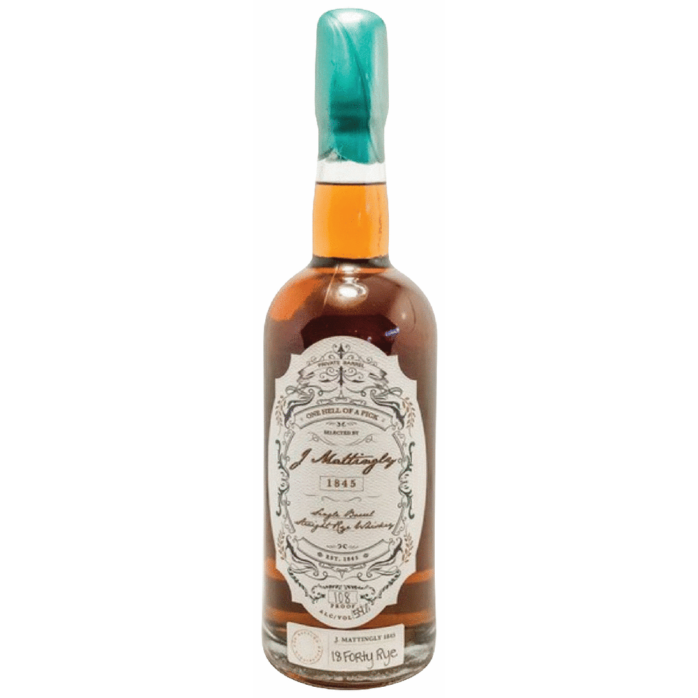 J. Mattingly 1845 Single Barrel Whiskey Barrel Select