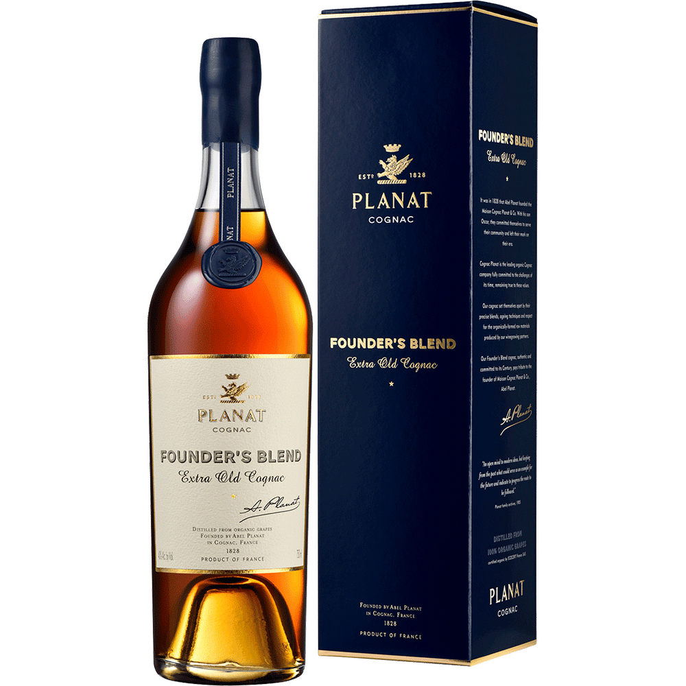 PLANAT COGNAC X.O. プラナット コニャック 700ml 40% Planat XO Founder's Blend Cognac Organic | Total Wine & More