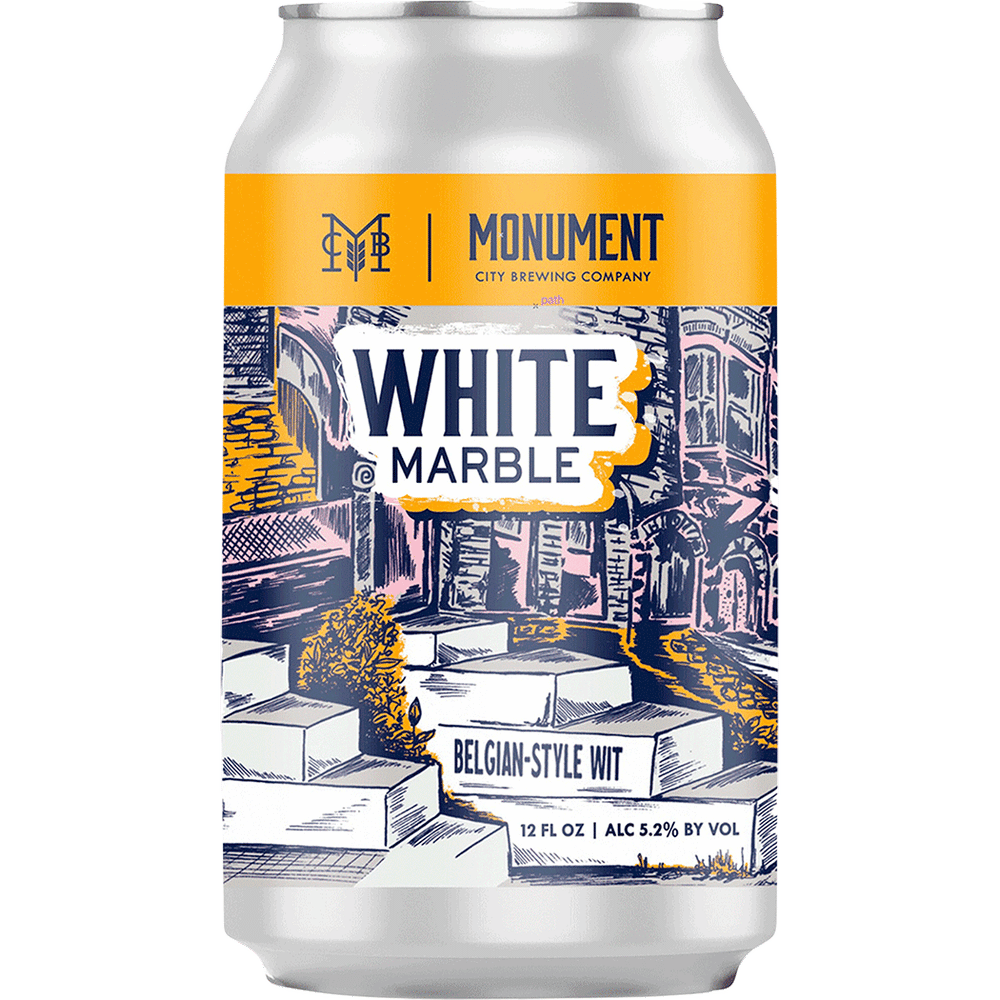 Monument City White Marble Wit