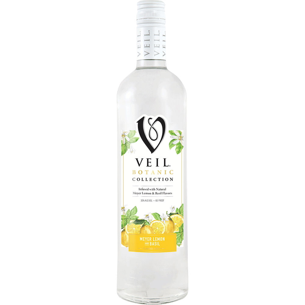 Veil Botanic Meyer Lemon & Basil Vodka