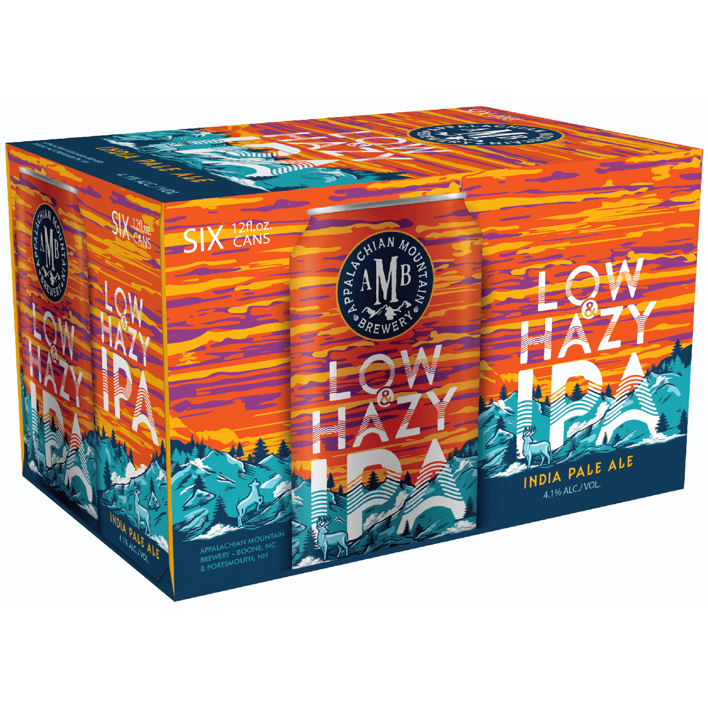 Appalachian Mtn Low and Hazy IPA