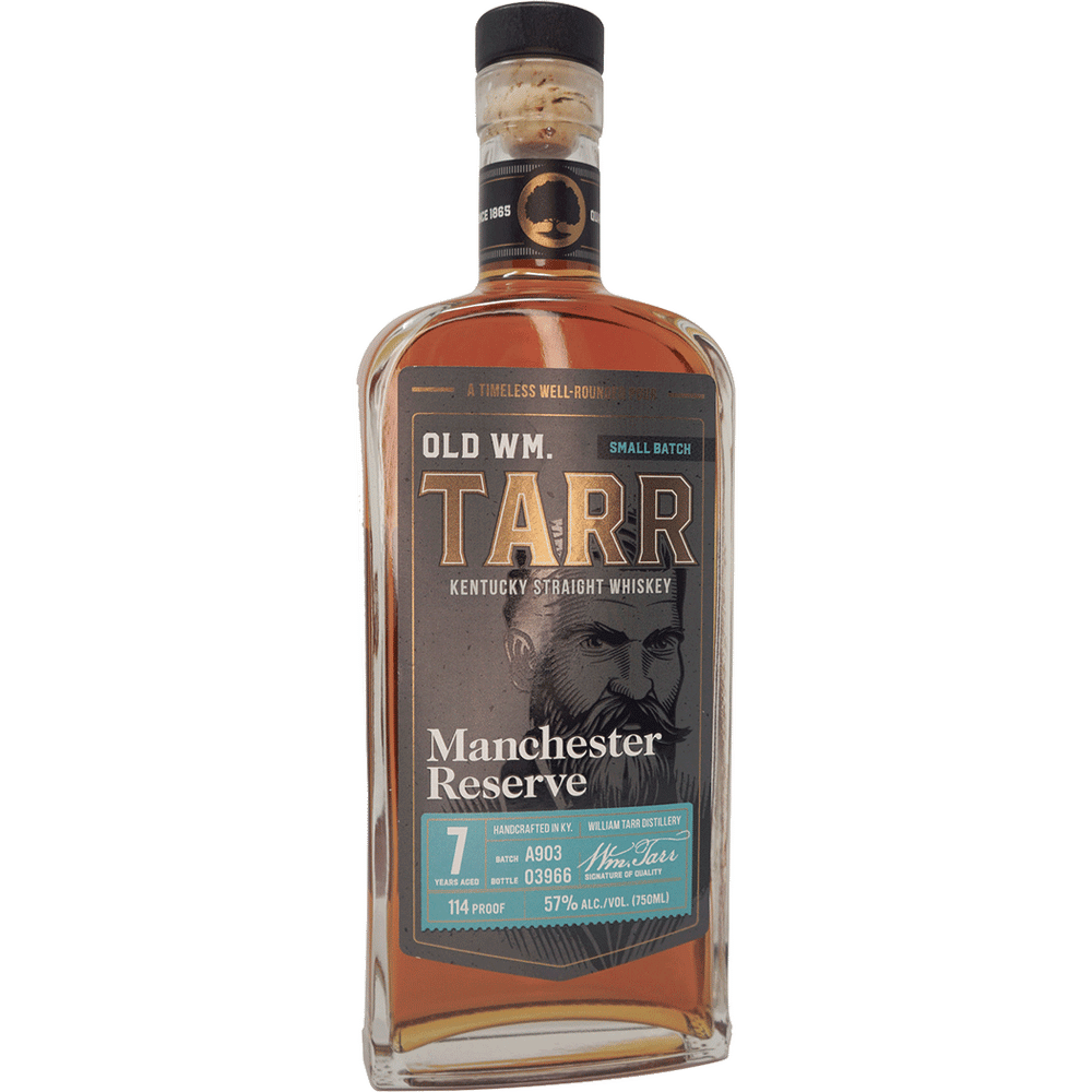 Old Wm. Tarr Manchester Reserve Bourbon Whiskey 114 Proof