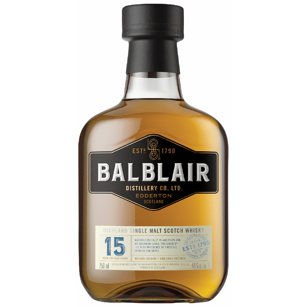 Balblair 15 Year Single Malt Scotch
