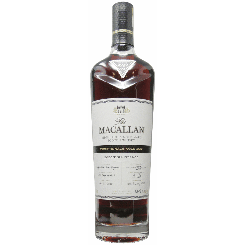 Macallan Exceptional Single Cask 13921 Gold | Total Wine & More