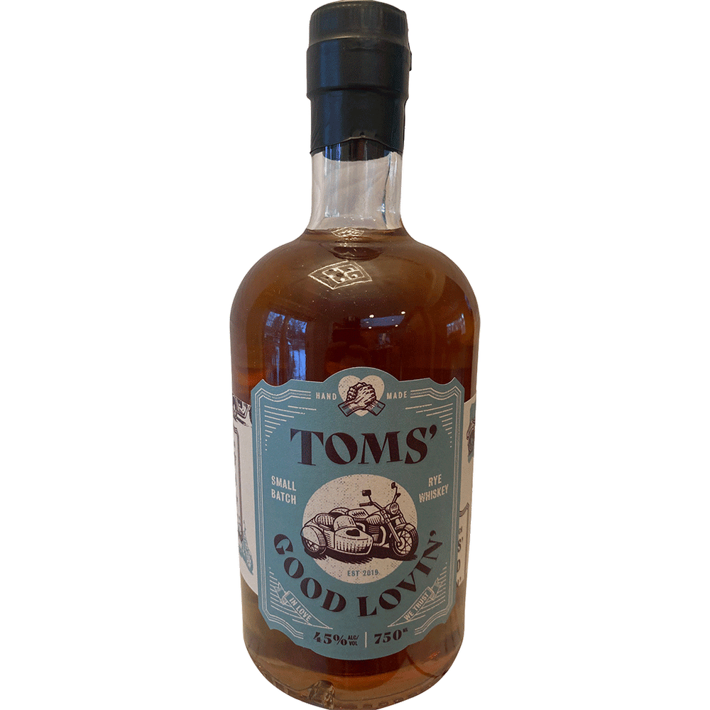Toms' Good Lovin' Rye Whiskey