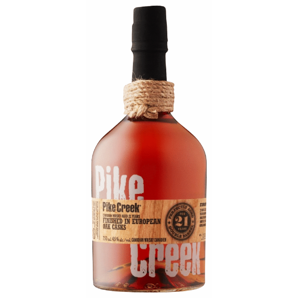 Pike Creek 21 Yr Finished in European Oak Casks Canadian Whisky