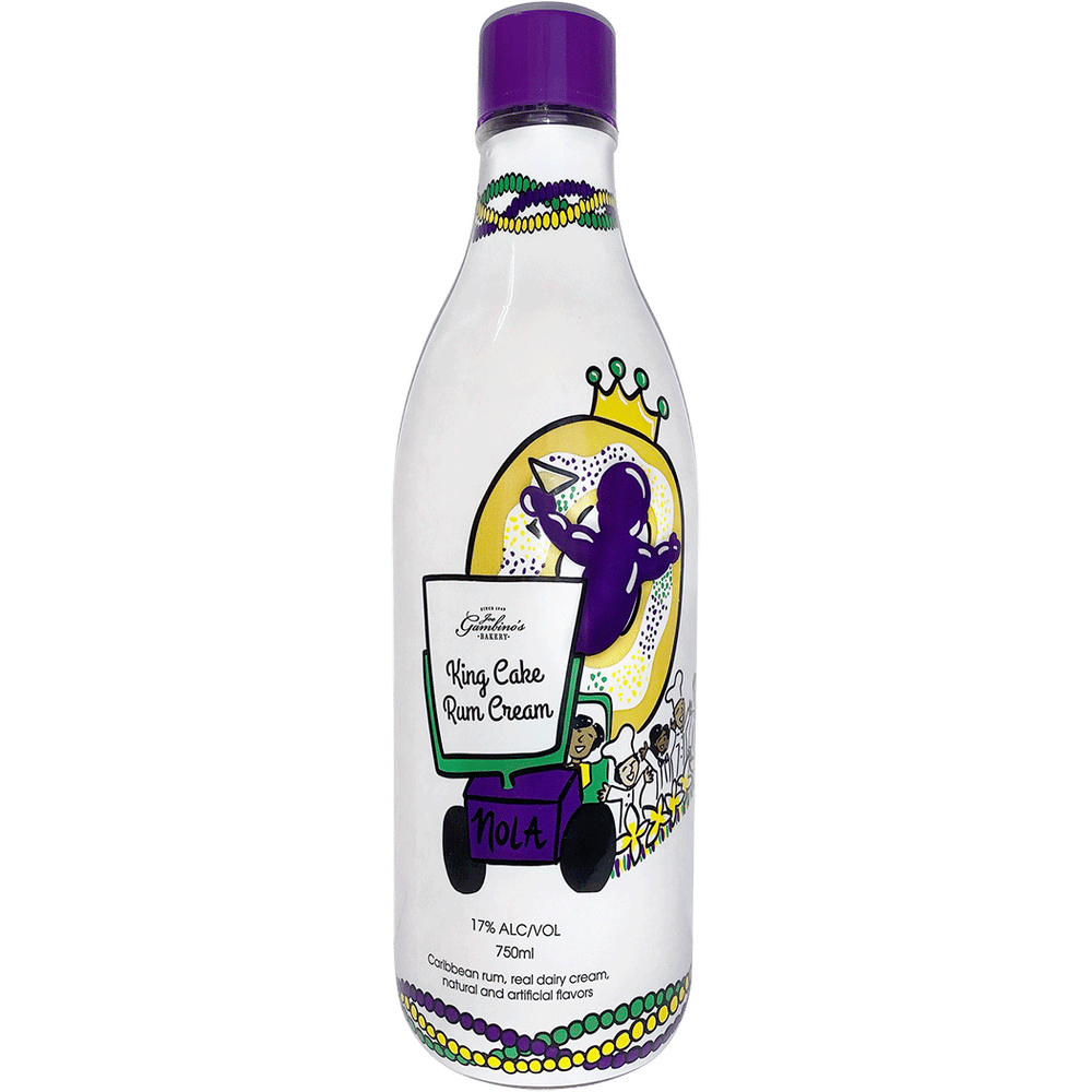 Gambino's King Cake Rum Cream Liqueur