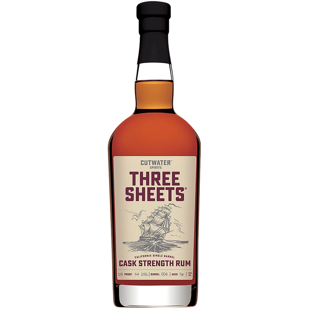 Cutwater Three Sheets Cask Strength Rum