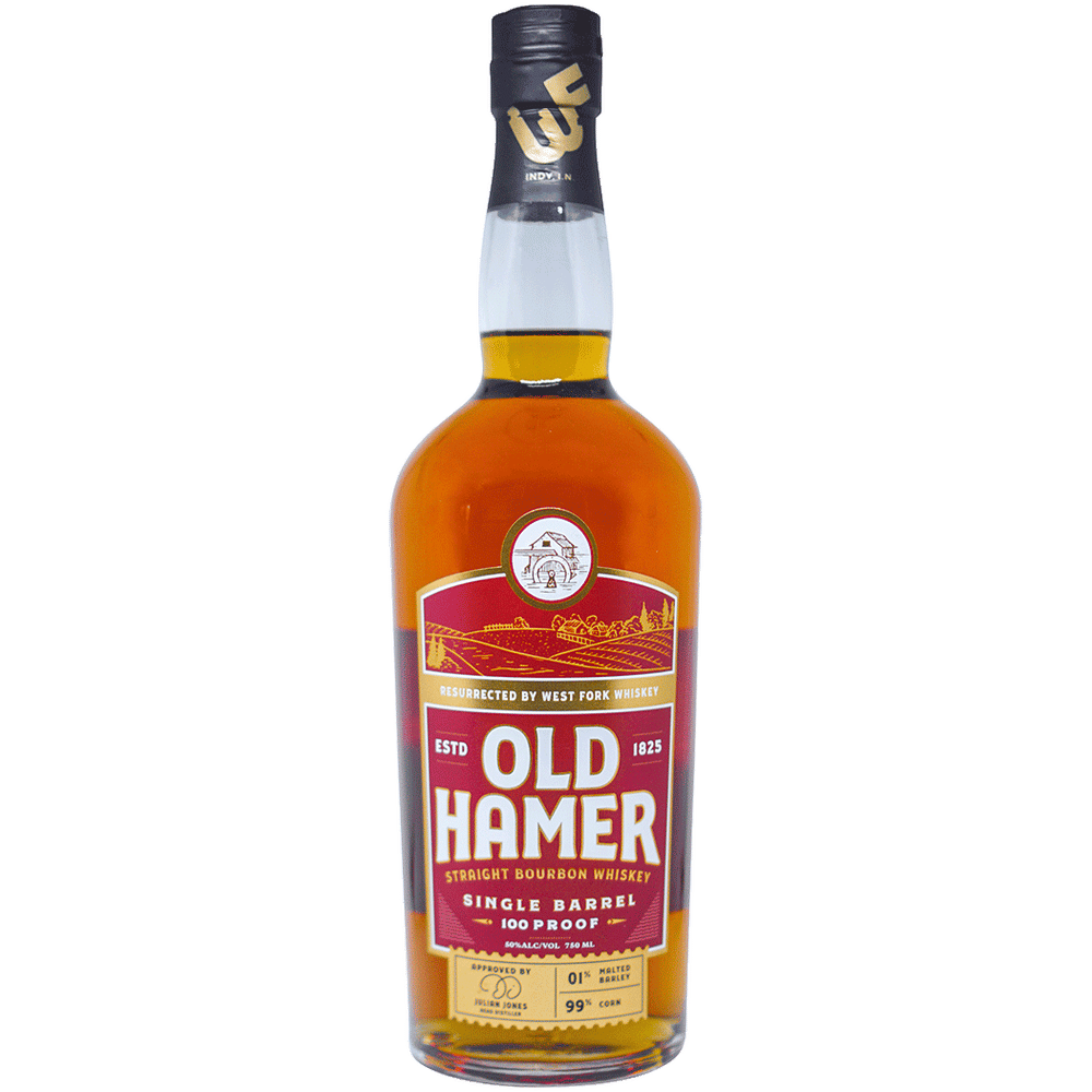 Old Hamer 100 Proof Single Barrel Straight Bourbon Whiskey