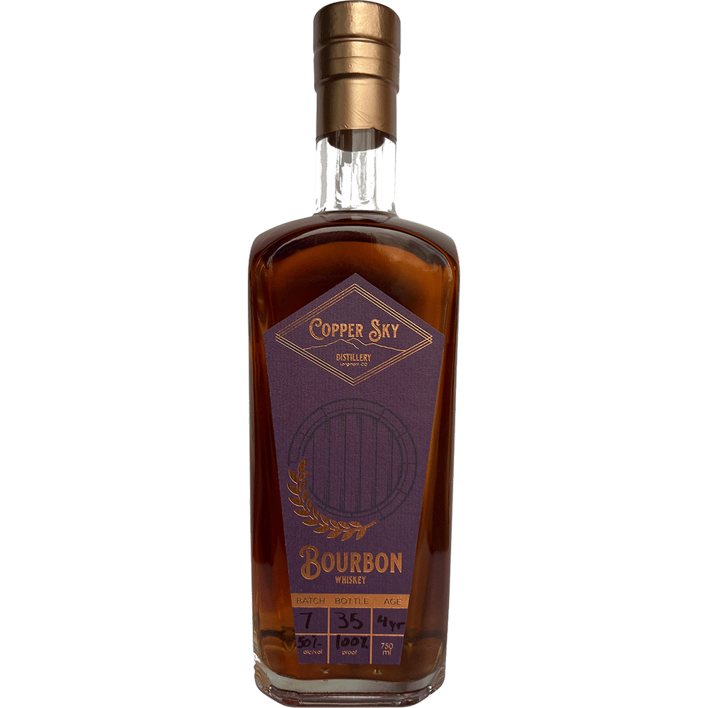 Copper Sky 5 Year High Rye Bourbon Barrel Select