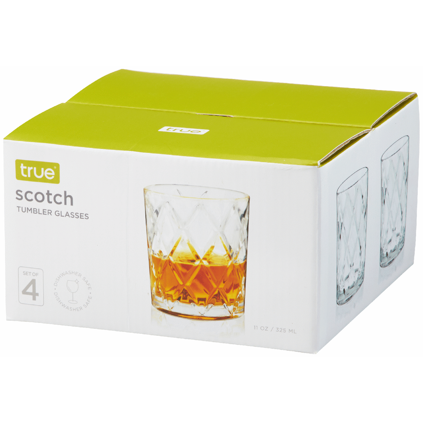 True - Scotch Glasses 4pk