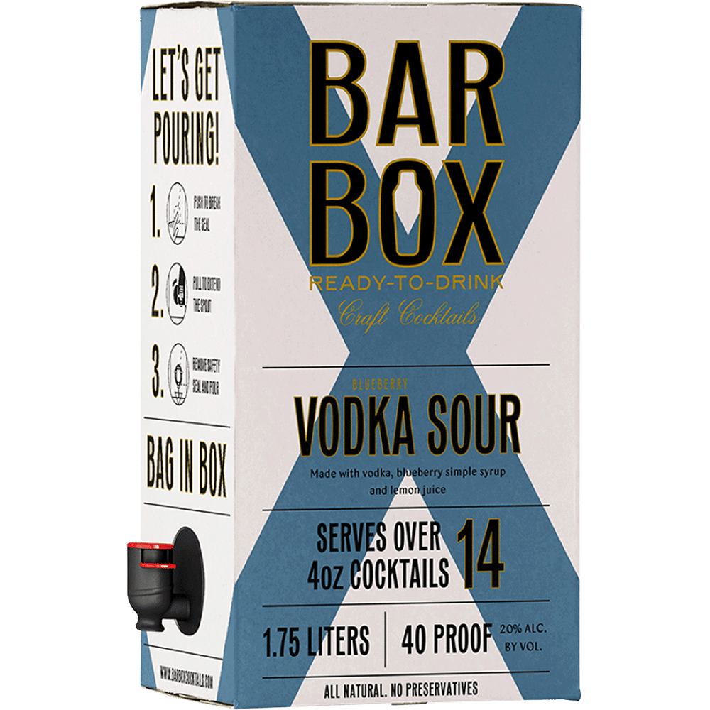 Bar Box Blueberry Vodka Sour