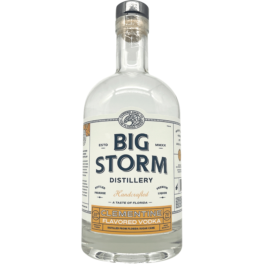 Big Storm Clementine Flavored Vodka