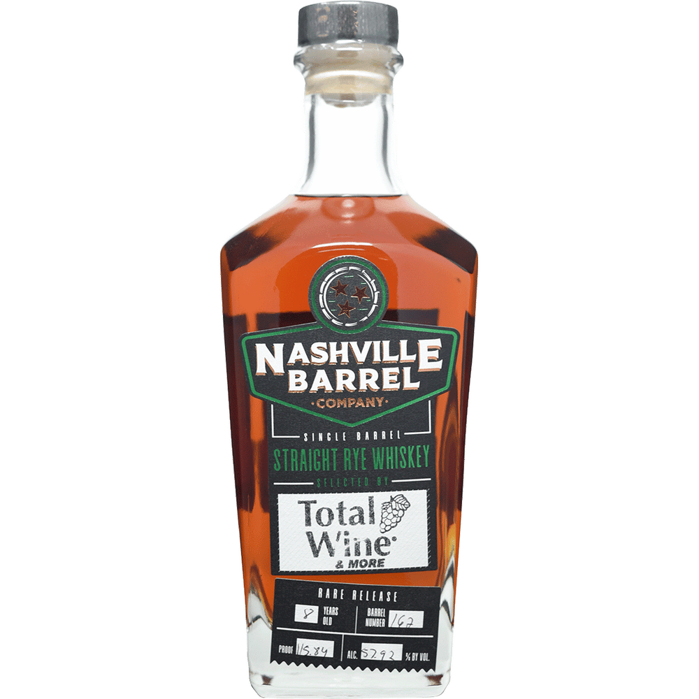 Nashville Barrel Co. Single Barrel Rye Barrel Select