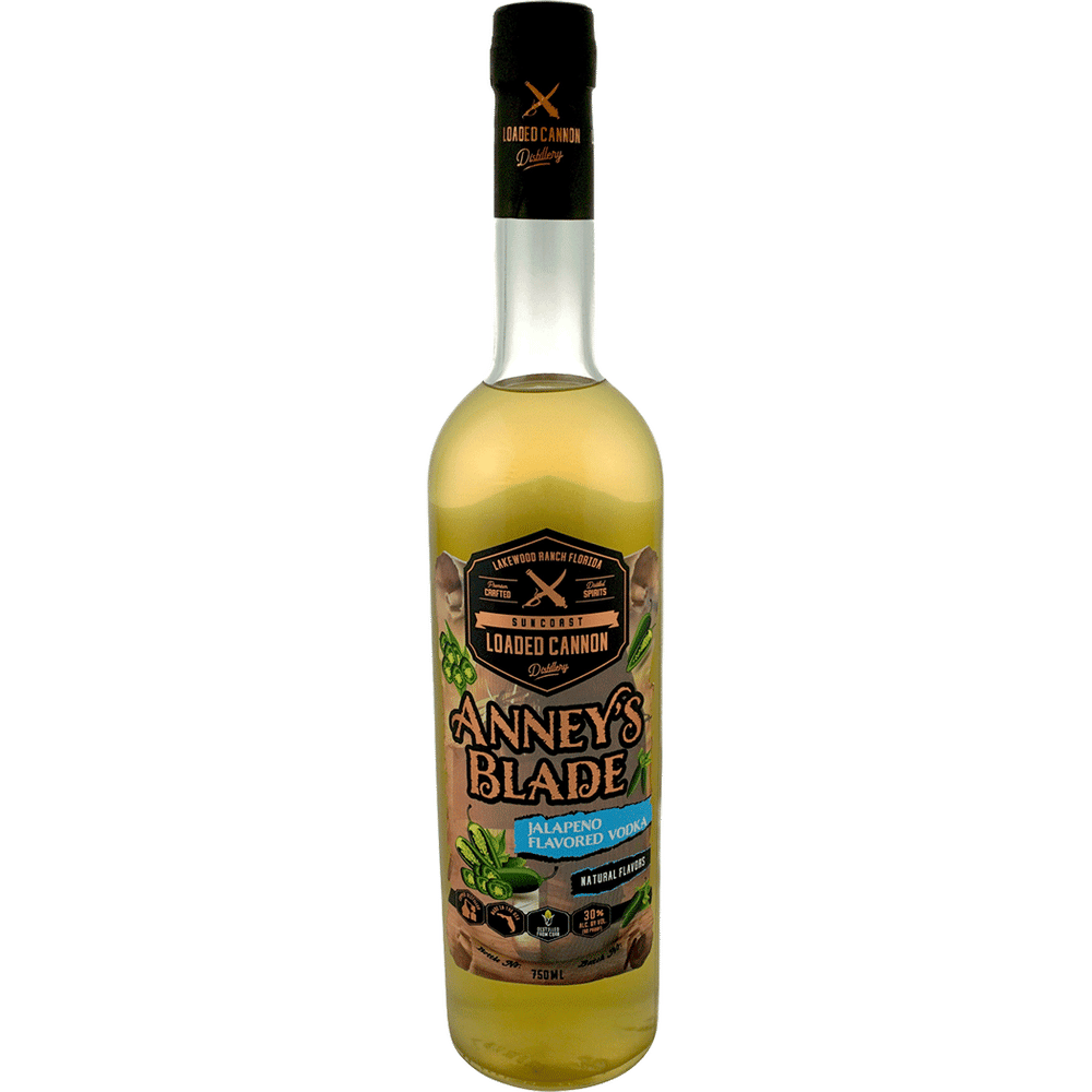 Loaded Cannon Anney's Blade Jalapeno Flavored Vodka